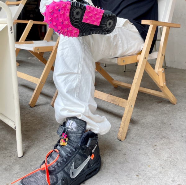Giày Nike x Off-White Air Force 1 'Black' DO6290-001 - Ảnh 9