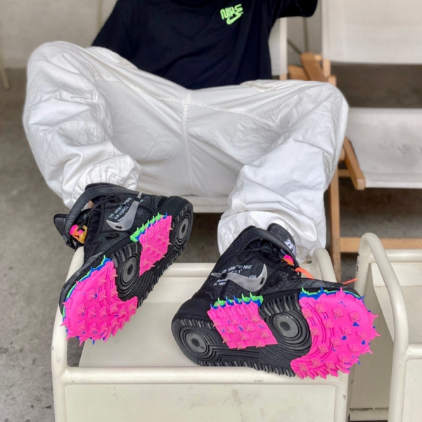 Giày Nike x Off-White Air Force 1 'Black' DO6290-001 - Ảnh 10