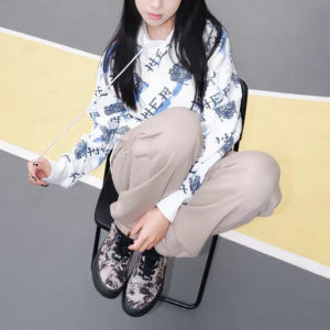 Giay Vans Authentic x Huatunan 'Year of the Tiger' VN000QERBLK