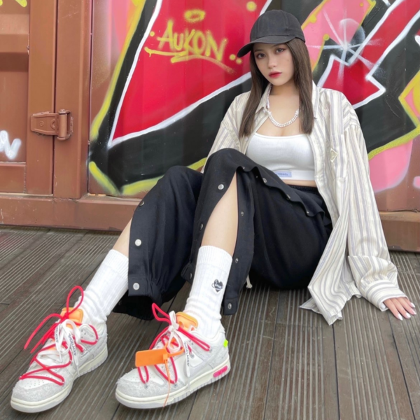 Giày Nike Off-White x Dunk Low 'Lot 40 Of 50' DJ0950-103 - Ảnh 2