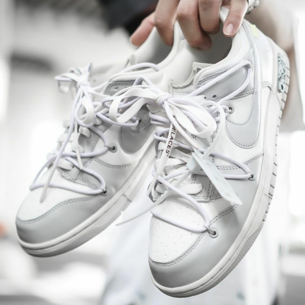 Giày Nike Off-White x Dunk Low 'Lot 49 Of 50' DM1602-123 - Ảnh 7