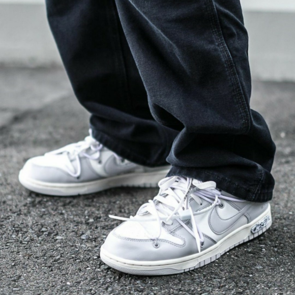 Giày Nike Off-White x Dunk Low 'Lot 49 Of 50' DM1602-123 - Ảnh 4