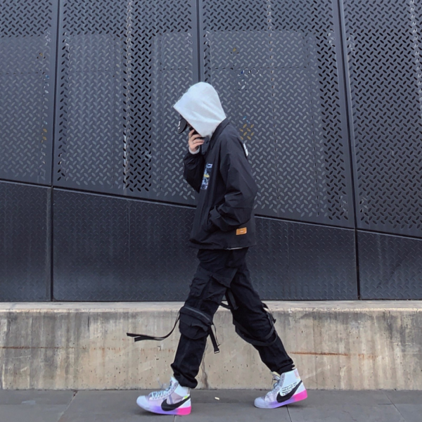 Giày Nike x Off-White Blazer Mid 'Serena Queen' AA3832-002 - Ảnh 5