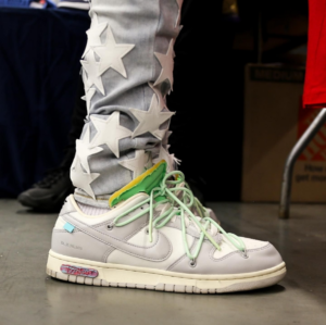 Alternative view of Giày Nike Off-White x Dunk Low 'Lot 07 Of 50' DM1602-108