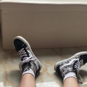 Giay Vans Sk8-Hi Reissue 'Metal Cats' VN0A4BV8BCL