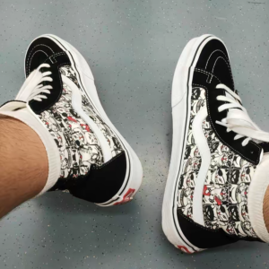 Giay Vans Sk8-Hi Reissue 'Metal Cats' VN0A4BV8BCL