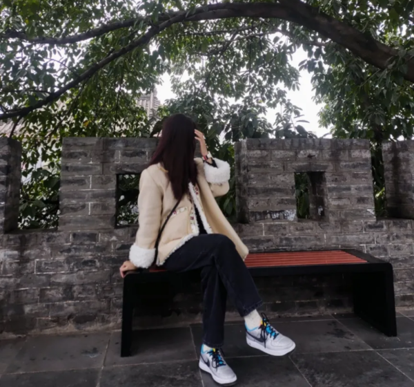 Giày Nike Air Force 1 GS 'Sky Nike' CW6011-001 - Ảnh 5