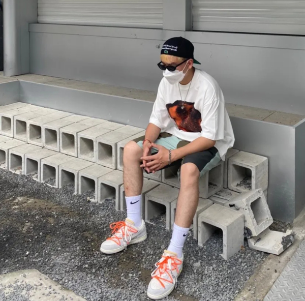 Giày Nike Off-White x Dunk Low 'Lot 11 Of 50' DJ0950-108 - Ảnh 3