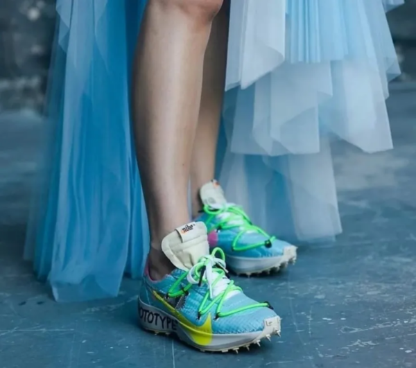 Giày Nike Off-White x Wmns Vapor Street 'Polarized Blue' CD8178-400 - Ảnh 5