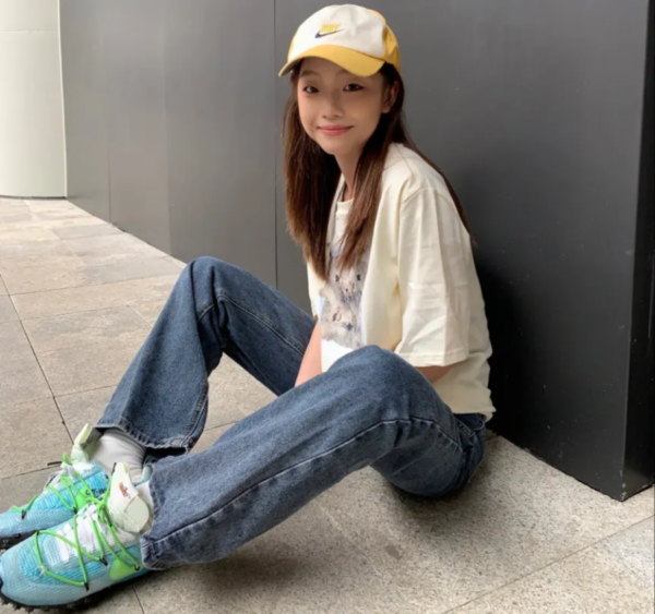 Giày Nike Off-White x Wmns Waffle Racer 'Vivid Sky' CD8180-400 - Ảnh 8
