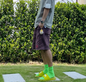 Dep Nike X Stussy Benassi 'Bright Cactus' CW2787-300