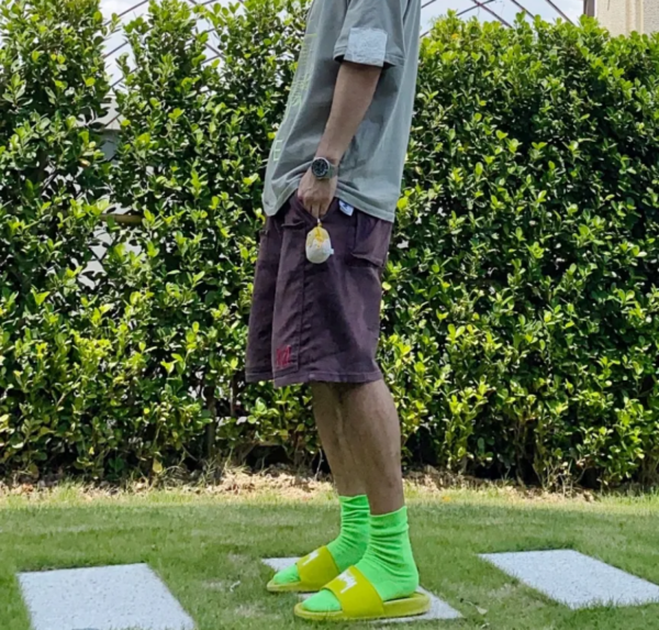 Dep Nike X Stussy Benassi 'Bright Cactus' CW2787-300