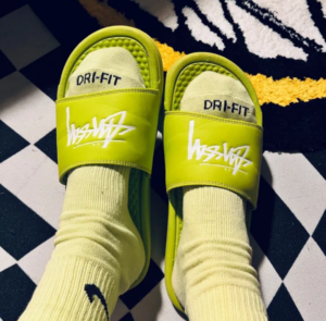 Dep Nike X Stussy Benassi 'Bright Cactus' CW2787-300