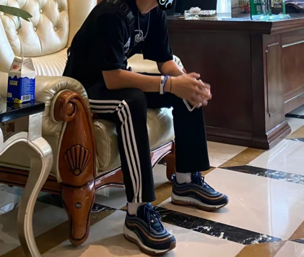 Giày Nike Air Max 97 SE 'Cork Obsidian' DC3986-300 - Ảnh 8