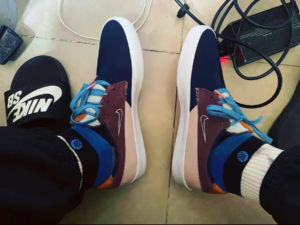 Giay Nike SB Shane 'Midnight Navy Pink Oxford' BV0657-404