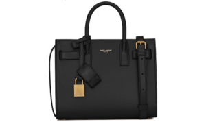 Tui Saint Laurent Scratch Sac de Jour Nano 'Black' 392035-02G9W-1000
