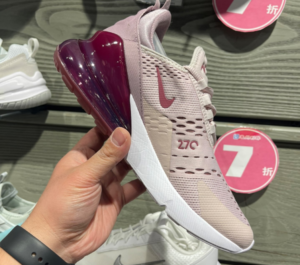 Giay Nike Air Max 270 Golf 'Light Bone Hot Punch' CK6483-002