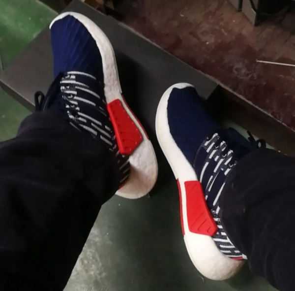 Giày Adidas NMD R2 Primeknit 'Collegiate Navy' BB2952 - Ảnh 7