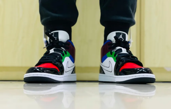 Giày Nike Wmns Air Jordan 1 Mid SE 'Multicolor' DB5454-001 - Ảnh 2