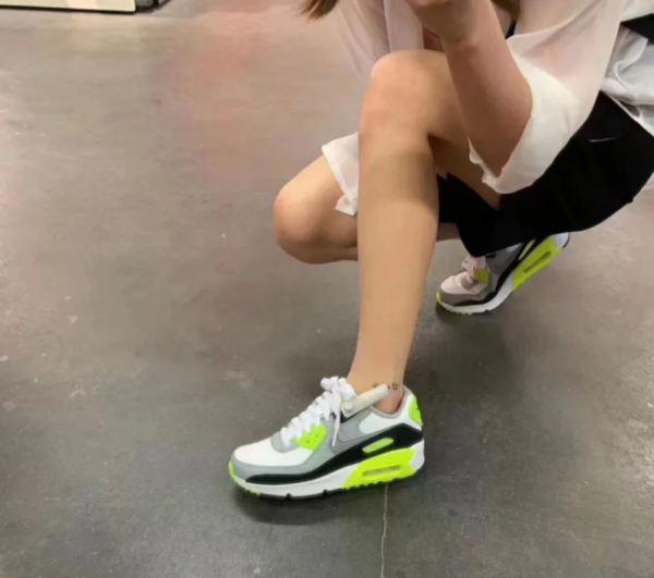 Giày Nike Air Max 90 GS 'Volt' CD6864-101 - Ảnh 12