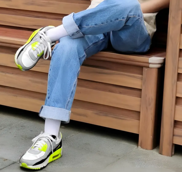 Giày Nike Air Max 90 GS 'Volt' CD6864-101 - Ảnh 9