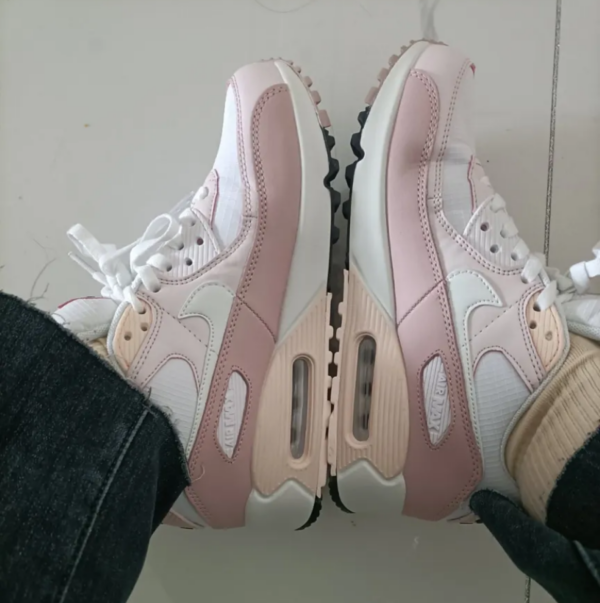 Giày Nike Air Max 90 White Champagne 'Light Violet' CV8819-100 - Ảnh 7
