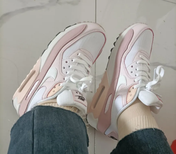 Giày Nike Air Max 90 White Champagne 'Light Violet' CV8819-100 - Ảnh 6