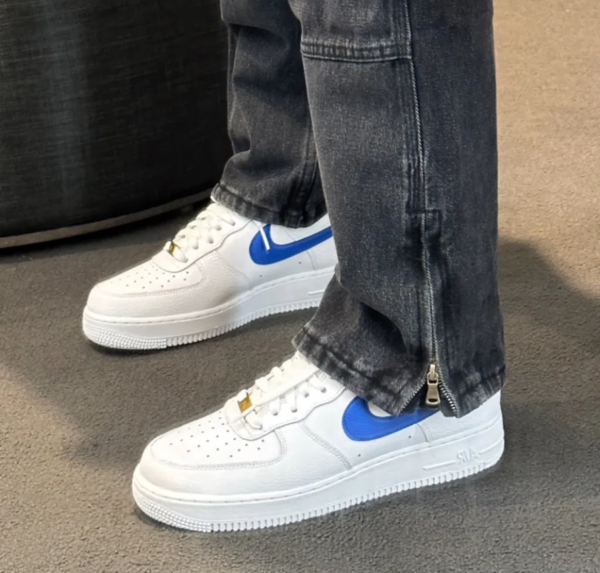 Giày Nike Air Force 1 Low 'White Royal Blue' DM2845-100 - Ảnh 3