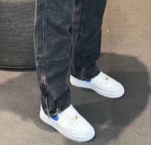 Alternative view of Giày Nike Air Force 1 Low 'White Royal Blue' DM2845-100