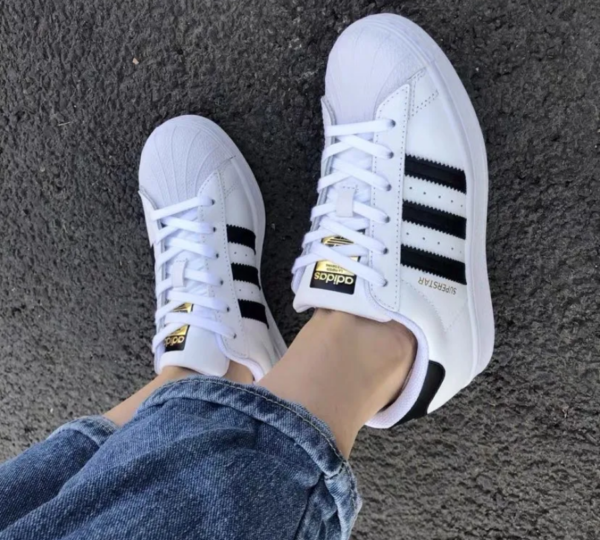 Giày Adidas Superstar 'Footwear White Black' EG4958 - Ảnh 16
