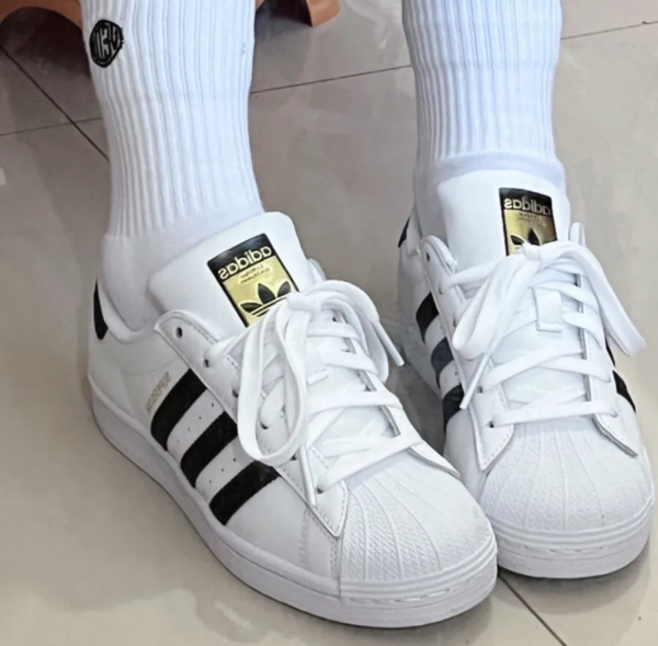 Giày Adidas Superstar 'Footwear White Black' EG4958 - Ảnh 4