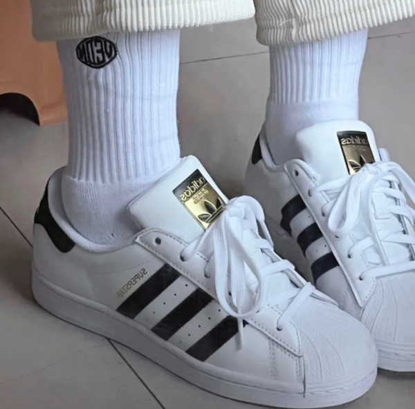 Giày Adidas Superstar 'Footwear White Black' EG4958 - Ảnh 5