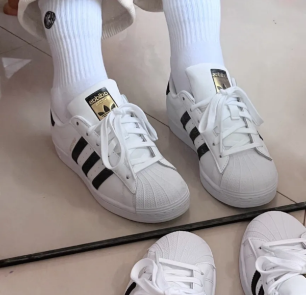 Giày Adidas Superstar 'Footwear White Black' EG4958 - Ảnh 6