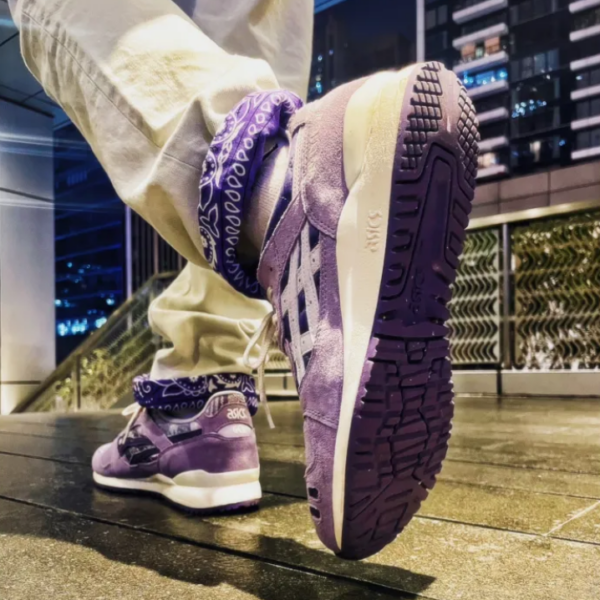 Giày Asics Gel Lyte 3 OG 'Ash Rock Bandana' 1201A318-500 - Ảnh 7