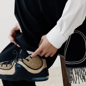 Giay Nike Air Penny 2 'Stussy Rattan Limestone' DX6934-200