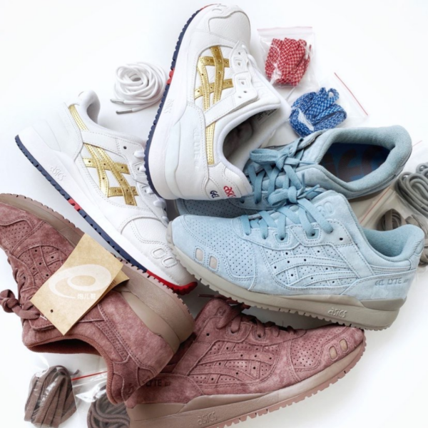 Giày Asics Ronnie Fieg x Gel Lyte 3 OG 'The Palette Majestic' 1201A224-404 - Ảnh 2