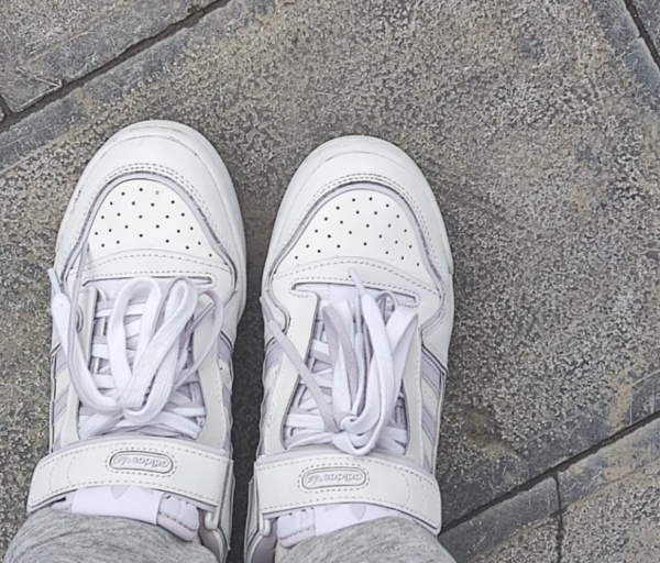 Giày Adidas Forum Plus 'White Purple Tint' FY3795 - Ảnh 6