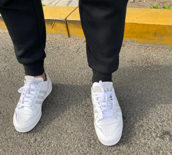 Giày Adidas Forum 84 Low Minimalist 'Cloud White' FY7997 - Ảnh 4