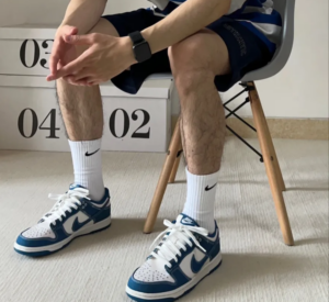 Giay Nike Dunk Low SE 'Sashiko - Industrial Blue' DV0834-101