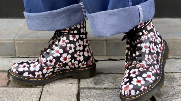 Giày Dr.Martens 1460 Pascal Floral Leather 'Muticolor' 26456002 - Ảnh 5