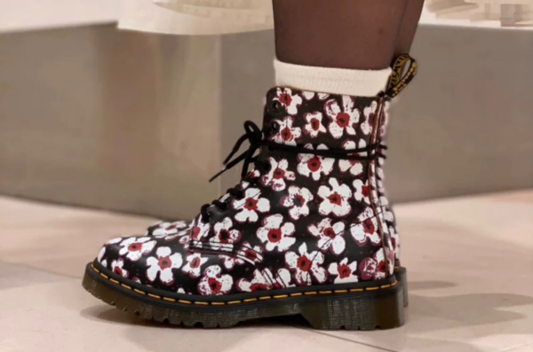 Giày Dr.Martens 1460 Pascal Floral Leather 'Muticolor' 26456002 - Ảnh 4
