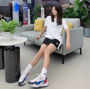 Giay Puma Wild Rider 'Rollin Ebony White' 381517-04