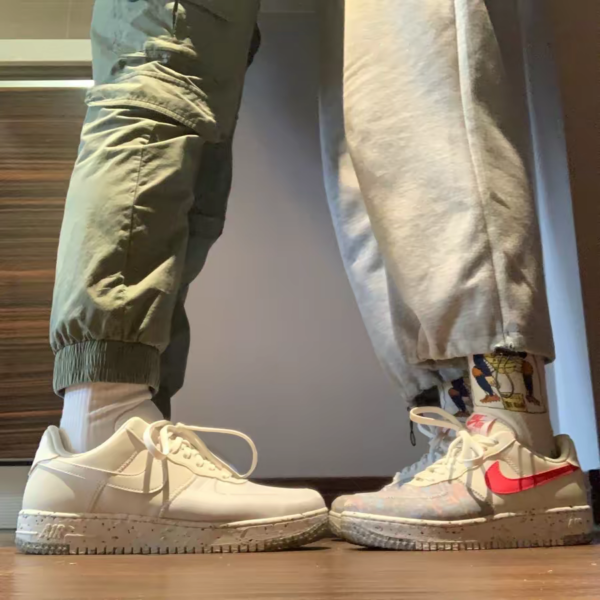 Giay Nike Air Force 1 Crater 'Siren Red' CT1986-101