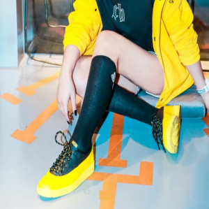 Giay Puma Ralph Sampson 70 Low x Maison Kitsune 'Meadowlark' 375647-02