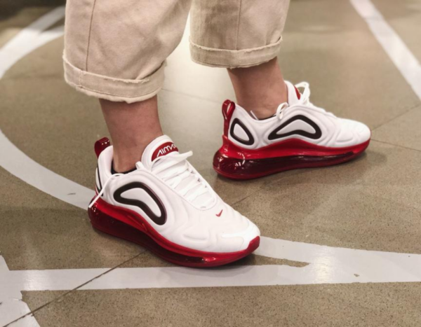 Giày Nike Wmns Air Max 720 'White Red' CD2047-100 - Ảnh 6