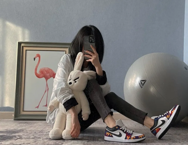 Giày Nike Air Jordan 1 Low SE GS 'Nothing But Net' CZ8657-100 - Ảnh 6