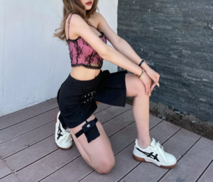 Giay Asics Court MZ 'Cream Black Gum' 1203A127-750