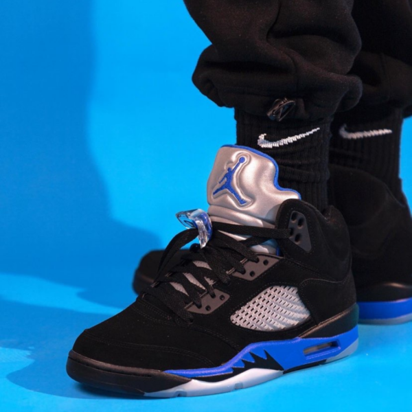 Giày Nike Air Jordan 5 Retro Racer Blue CT4838-004 - Ảnh 3