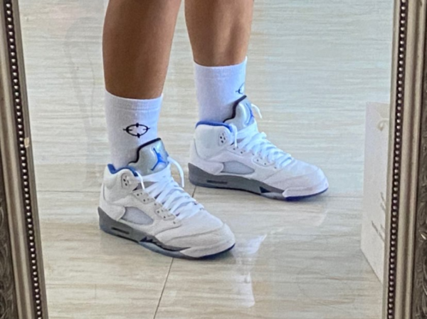 Giày Nike Air Jordan 5 Retro GS 'Stealth 2.0' 440888-140 - Ảnh 6