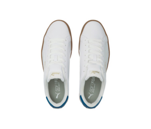 Giay Puma Smash Vulc V3 Retro Low Tops 'White Brown' 380752-08